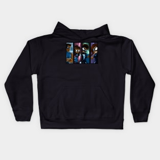 Family of Superheroes Kids Hoodie